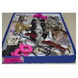 Tray Full Of Fashion Jewelry - Tray Not Included
