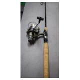 Berkley Graphite Lightening Rod & Shimano Reel