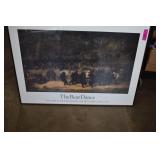 The Bear Dance Framed Print