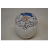 Vintage Handmade Pottery Trinket Box By Jude