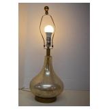 Vintage Mercury Glass Style Decor Lamp WORKS