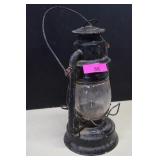 Antique Lantern Electrified. Needs New Cord