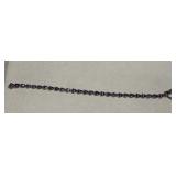 Sterling and Tourmaline Bracelet