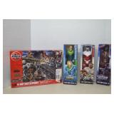 D-Day Battlefield Model & Marvel Action Figures