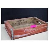 Vintage Wood Coca Cola Crate