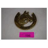 Solid Brass Horse Door Knocker