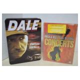 Lot Dale Earnhardt DVD Set & Rock & Roll Concerts