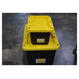 Two Heavy Duty Totes - 7 Gallon & 27 Gallon