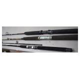 3- Rods,Daiwa,Silstar Graphite Composite & Penn