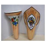 1930's Art Deco Hand Painted Lusterware Wall