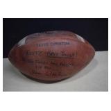 Vtg. Signed Jim Wacker Football (College Football