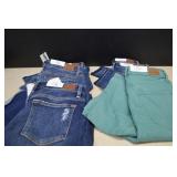 6 Pair New Judy Blue Jeans -Sizes 0/24, 3/26, 5/27