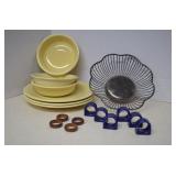 Lot Vintage Fiesta Kitchen Ware Bowls/Plates, MORE