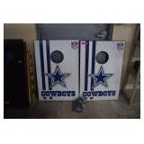 Dallas Cowboy Cornhole Boards & Bags, Excellent