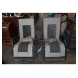 2 Outdoor Folding Chairs