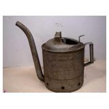Vintage Brookins 1 1/4 Gallon Swing Spout Oil Can