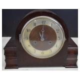Vtg Key-Wound Mantel Clock - NOTES