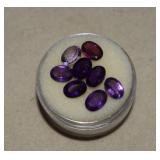 5.95 Tcwt Oval  Amethyst in Gem Jar