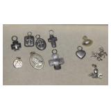 (11) Sterling Charms/Pendants  20.80g