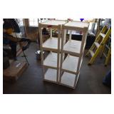 2 4-Tiered Shelves