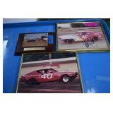 Red No. 40 Ford Stock Car Photos