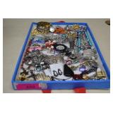 Tray Full Of Fashion Jewelry - Tray Not Included