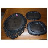 Three Piece Bedroom Mirror Set