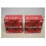 50 Rounds Of Federal 12 Gauge Shot Shells