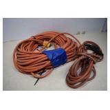 Two Heavy Duty Extension Cords