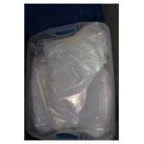 Tote Full Of Plastic Door Hanger Bags