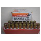 18 Rounds Of 243 Winchester Ammo