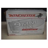 200 Rounds Of Winchester 9mm Luger Ammo