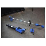 Kobalt Leaf Blower & Weed Eater Battery Powered