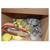 Box Of Moving Truck Ratchet Straps - Slide Into