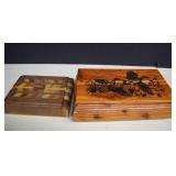 Inlaid Wooden Box & Great Smoky Mountains Cedar