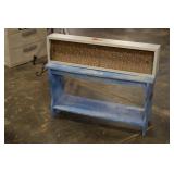 Bathroom Sliding Door Cabinet & Prayer Bench