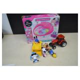Noddy toyland Toys, Tractor & Chid's Foot Spa Toy