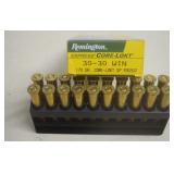 Full Box Of Remington 30-30 Win Ammo