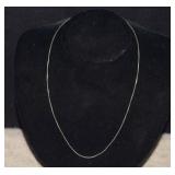 Sterling Box Chain   2.44g
