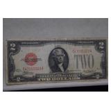 1928D $2 U.S. Note   Red Seal  Julian/Morganthau