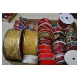 Box of Christmas Ribbons