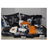 Halloween Pillows, Washrags & More