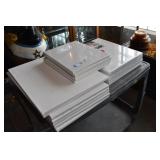 17 Paint Canvases, 4 Different Sizes