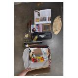 Craft Bag W/ Brushes, Stands, Painting Tools, Pain