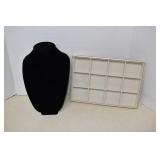 Necklace Display W/ Jewelry Tray