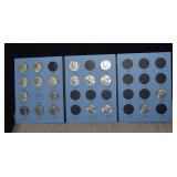Kennedy Half Dollars in Album 1964-1985 Partial
