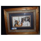 Randy Wilkerson 'Painted Partners' Framed/Matted