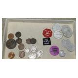 Foreign & U.S. Coins and Tokens
