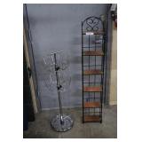 Revolving Display & Metal Shelf