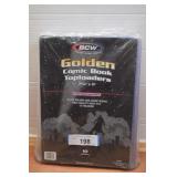 10 Heavy Golden Comic Book Toploaders